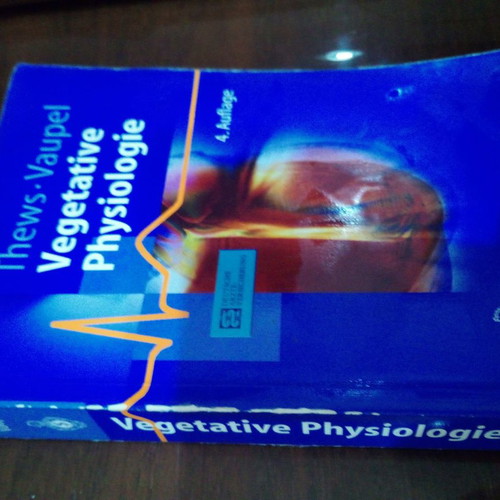 Vegetative Physiologie medical book used, German language