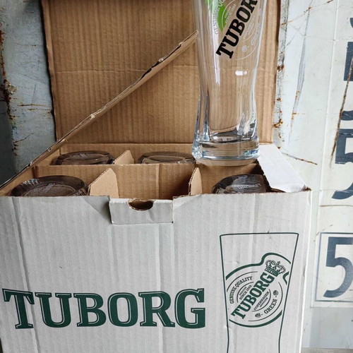 Tuborg beer glasses new