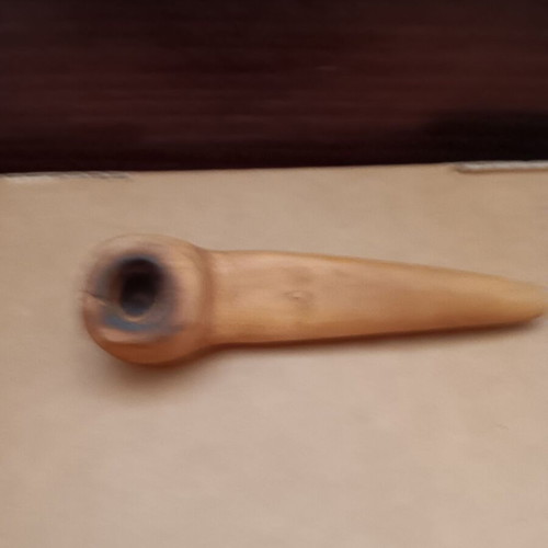 Wooden decorative pipe like new, handmade