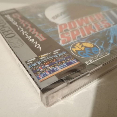 Neo-Geo CD Power Spikes II 2 1994 new Japanese edition