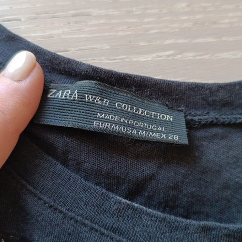 Zara black blouse size M like new