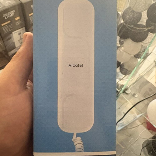 Alcatel T06 Wired Fix Phone new, white