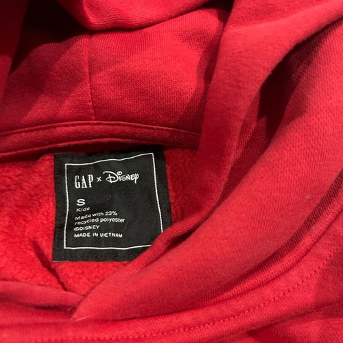Gap hooded sweatshirt red like new size S for 6 years