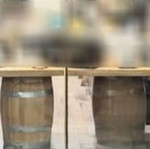 Wooden barrel 50cm