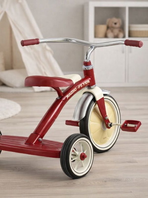 Radio Flyer Retro Red tricycle bike used, vintage design