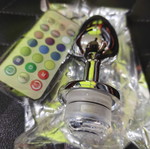 Plug with LED large size and remote control