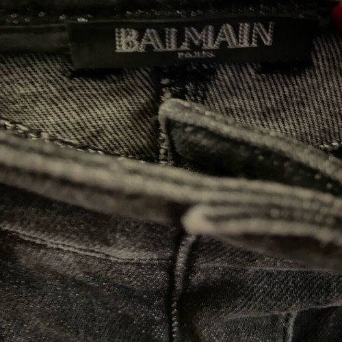Balmain Capri jean used, gray, size S 36 8