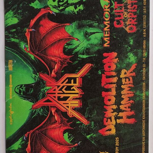 Dark Angel ticket 1/8/2025 like new