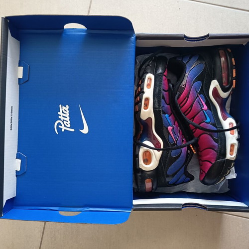 Nike TN x Barcelona x Patta shoes size 38 used with minor wear