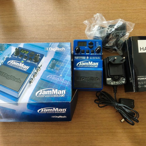 DigiTech JamMan Solo XT Looper Pedal like new with power supply and box