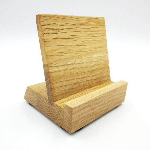 Mini wooden vinyl record stand, handmade