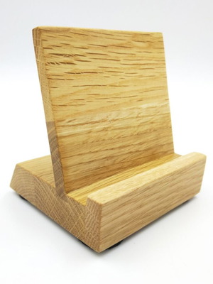 Mini wooden vinyl record stand, handmade