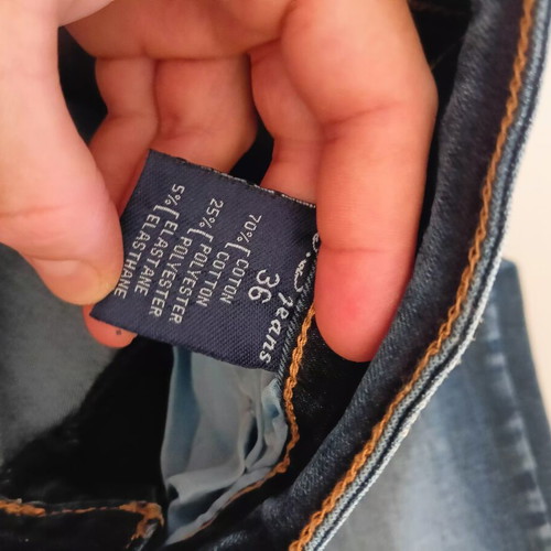 Women's blue denim jeans like new, size S