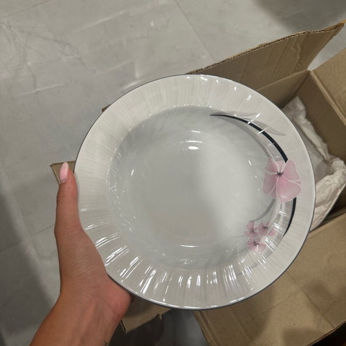 Dishes new, pack of 12, Bulgarian porcelain