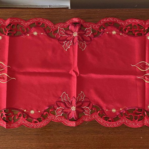 Christmas set for festive table new