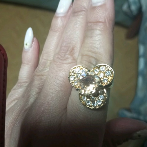 Heirloom grandmother's ring new with stones size 12