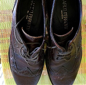 Marco Ferreti Brown Shoes (Made in Itay)