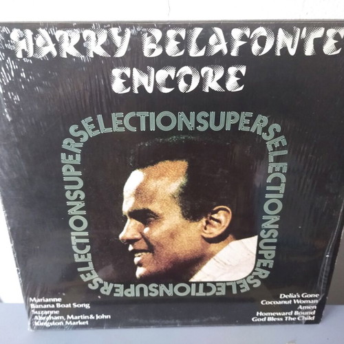 Harry Belafonte Encore record used, folk