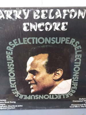 Harry Belafonte Encore record used, folk