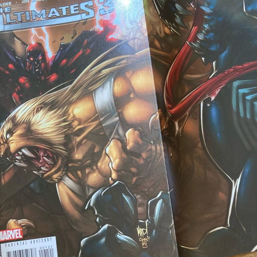 The Ultimates 3 #1B Feb. 2008 Marvel Comics Gatefold Villains Variant like new