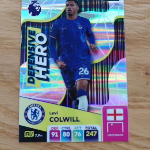 Levi Colwill Defensive Hero Panini XL Andrenalyn PLG new