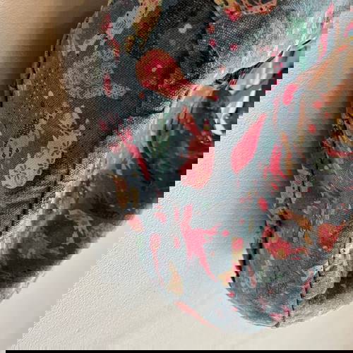 Lee Cooper дамска чанта употребявана, цветна