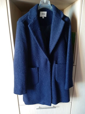 Палто Kotton употребявано, тъмносиньо, размер Eu 38