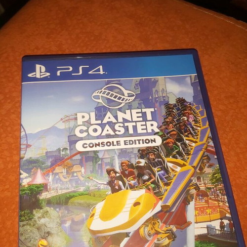 Planet Coaster game for PlayStation 4 like new