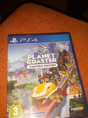Planet Coaster game for PlayStation 4 like new