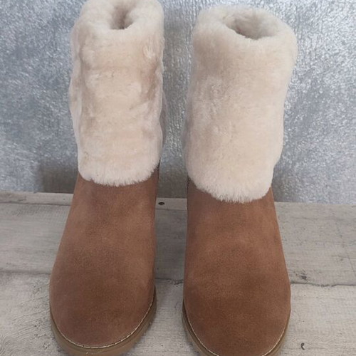 UGG boots size 38 new with high heel and fur lining