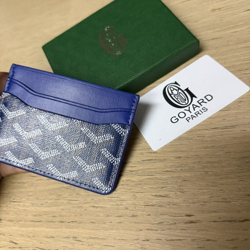 Goyard CardHolder Wallet brand new, blue, with box