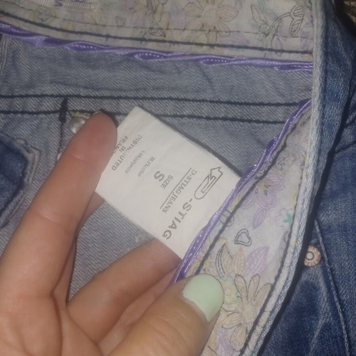 D-Stiag Capri jeans, blue, size S
