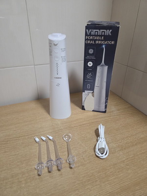 Οδοντικός ιριγκάτορας Vimmk νέος, 300 ml δοχείο, 5 ρυθμίσεις πίεσης