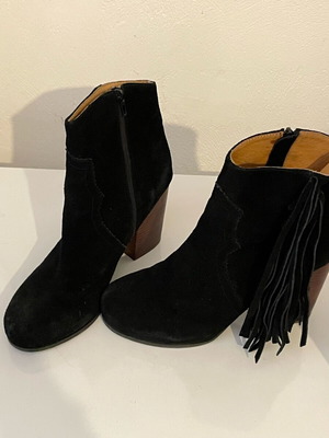 Jeffrey Campbell Havana μπότες σουέντ με φούντες 41 σαν καινούργιο