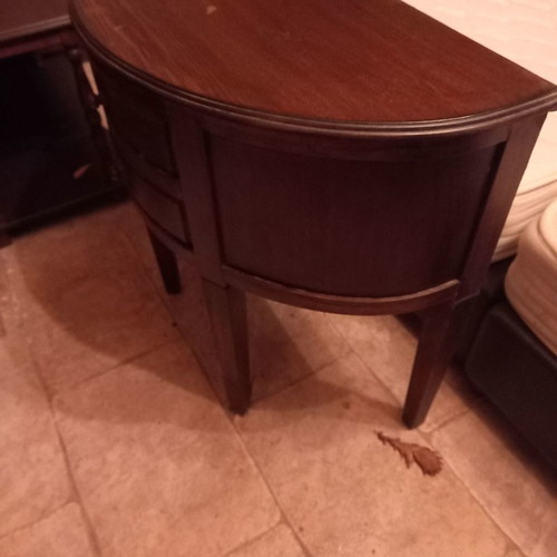 Small office furniture drawer unit used, teak wood
