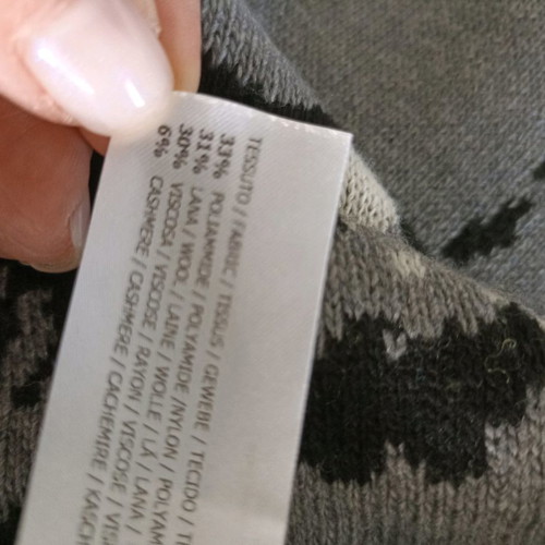 Twinset wool dress like new, small, multicolor