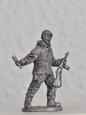 Lead soldier WWII 6.5 like new