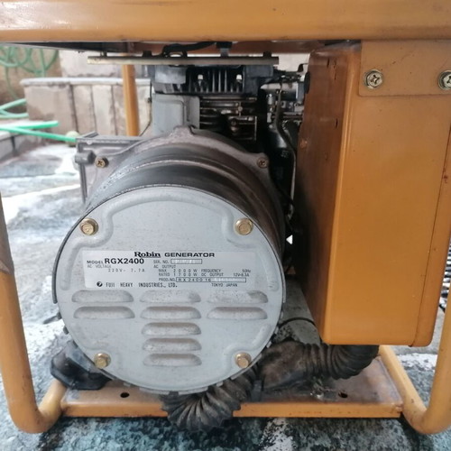 Robin RGX2400 generator used with Robin EY20 engine