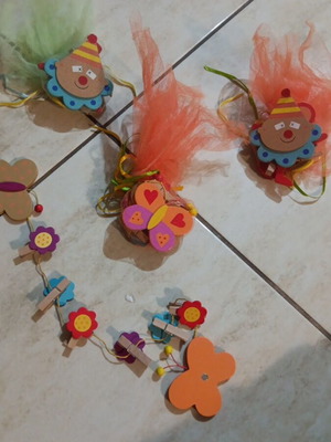 Handmade bombonieres set of 4, new