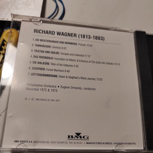 Wagner Orchestral Music Romantic Music CD like new