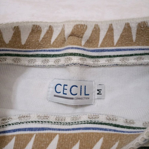 Men's multi pattern vintage sweater like new