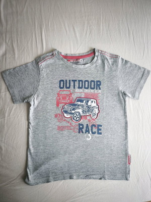 Energiers T-shirt size 110cm like new, grey