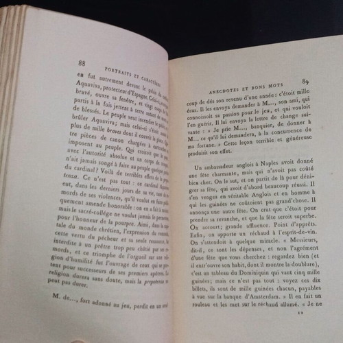 Nicolas Chamfort book 1879 used, volume 2, French text