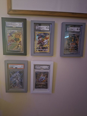 3D Printed Card Frames for Pokémon Cards like new
