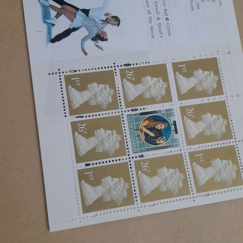 UK booklet stamps BBC new