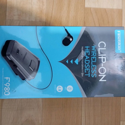 Fineblue clip on wireless headphones f980 new