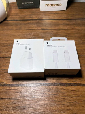 Apple Charger Pack 20W USB-C με καλώδιο USB-C 2μ νέο