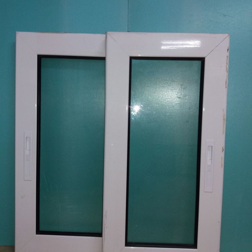 Aluminum window shutters used, set of 2, 80x86.5 cm