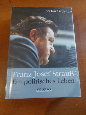 Book Franz Josef Strauß Ein politisches Leben new