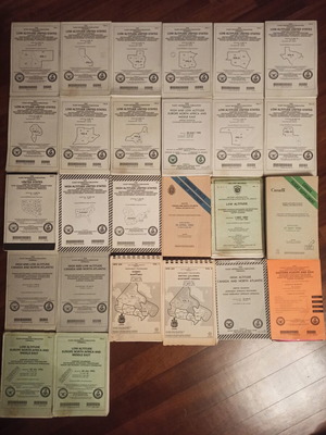 DoD Flight Information Publications FLIPs collection used, 26 pieces